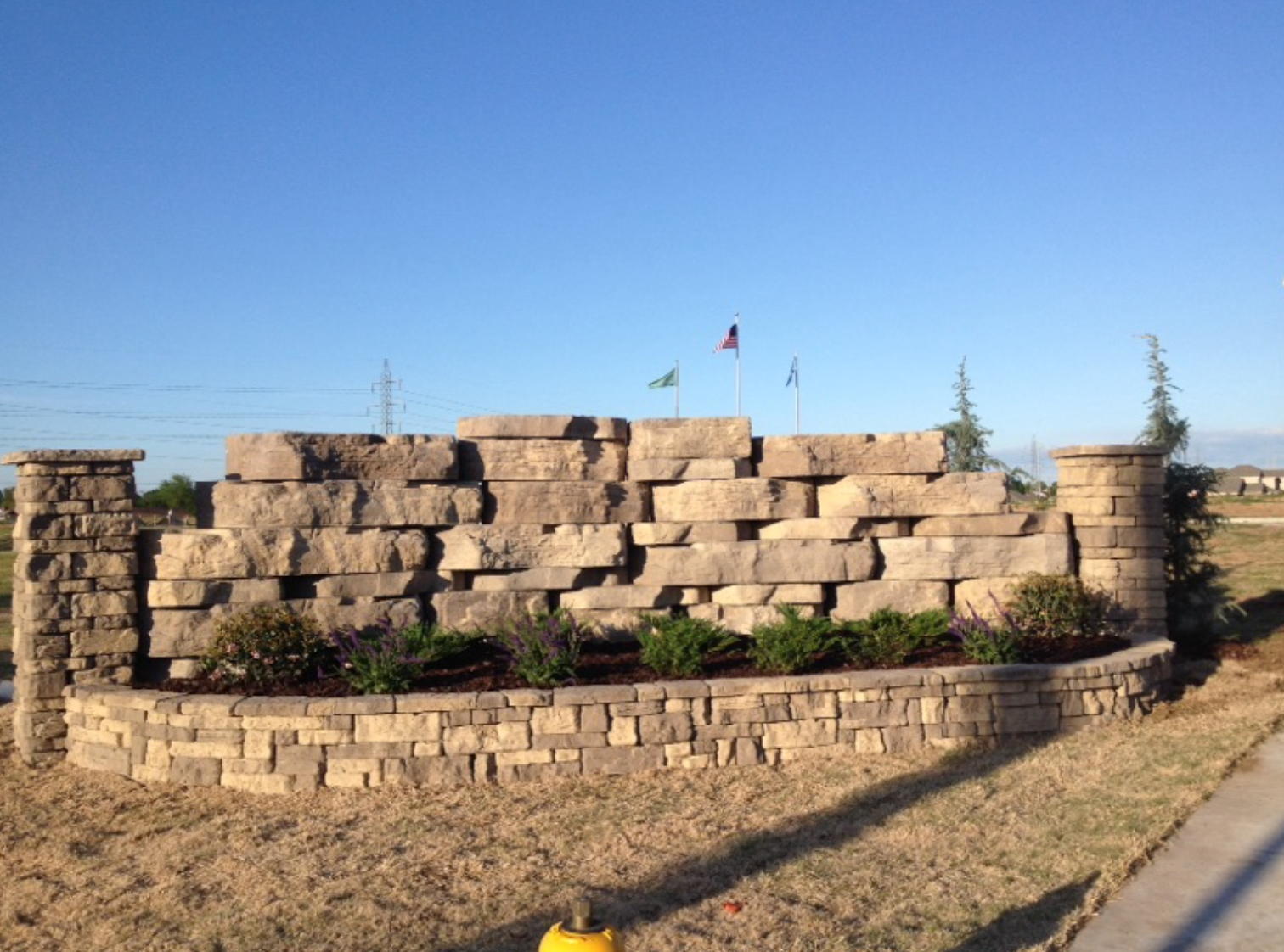 retaining wall projects