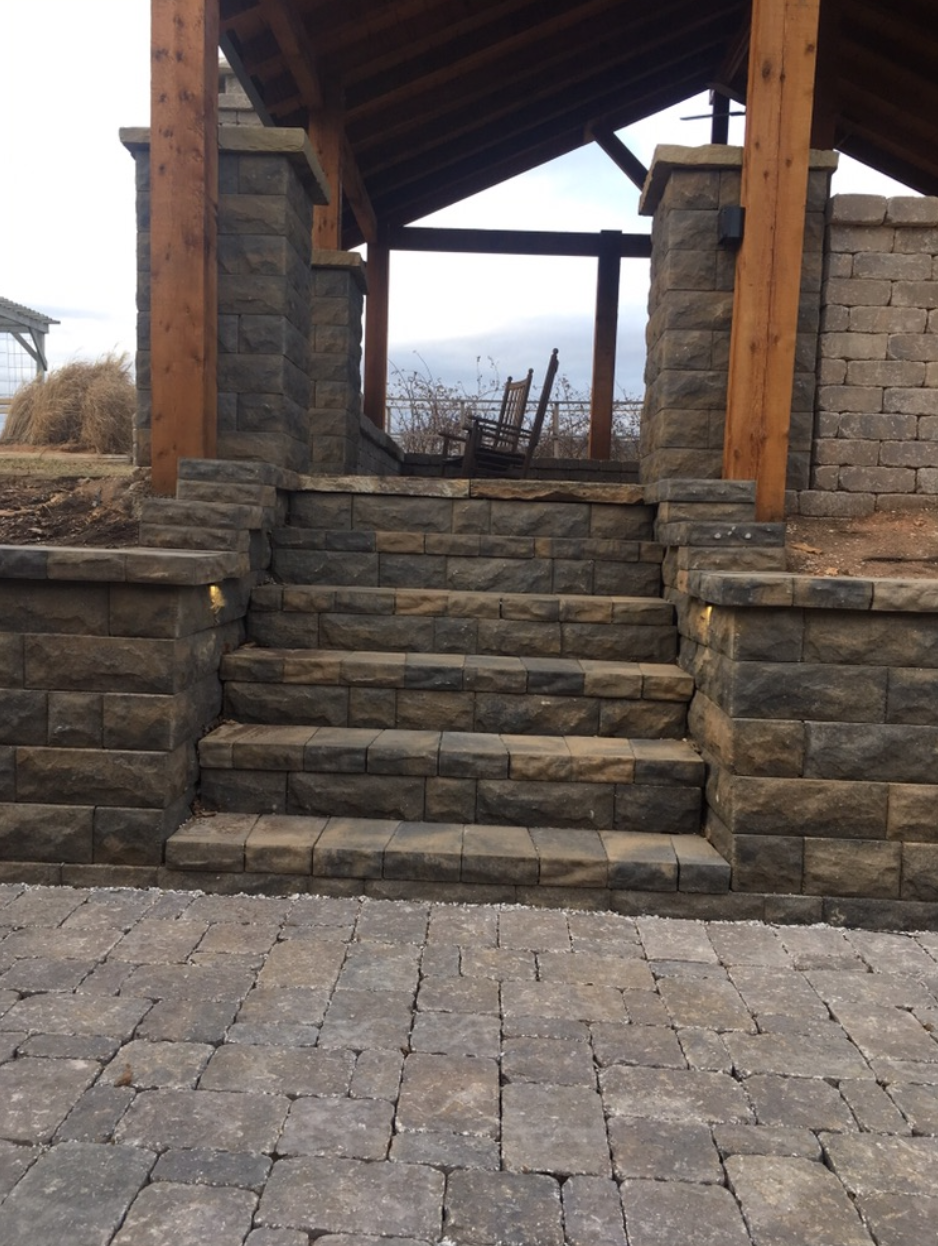 paver installation project