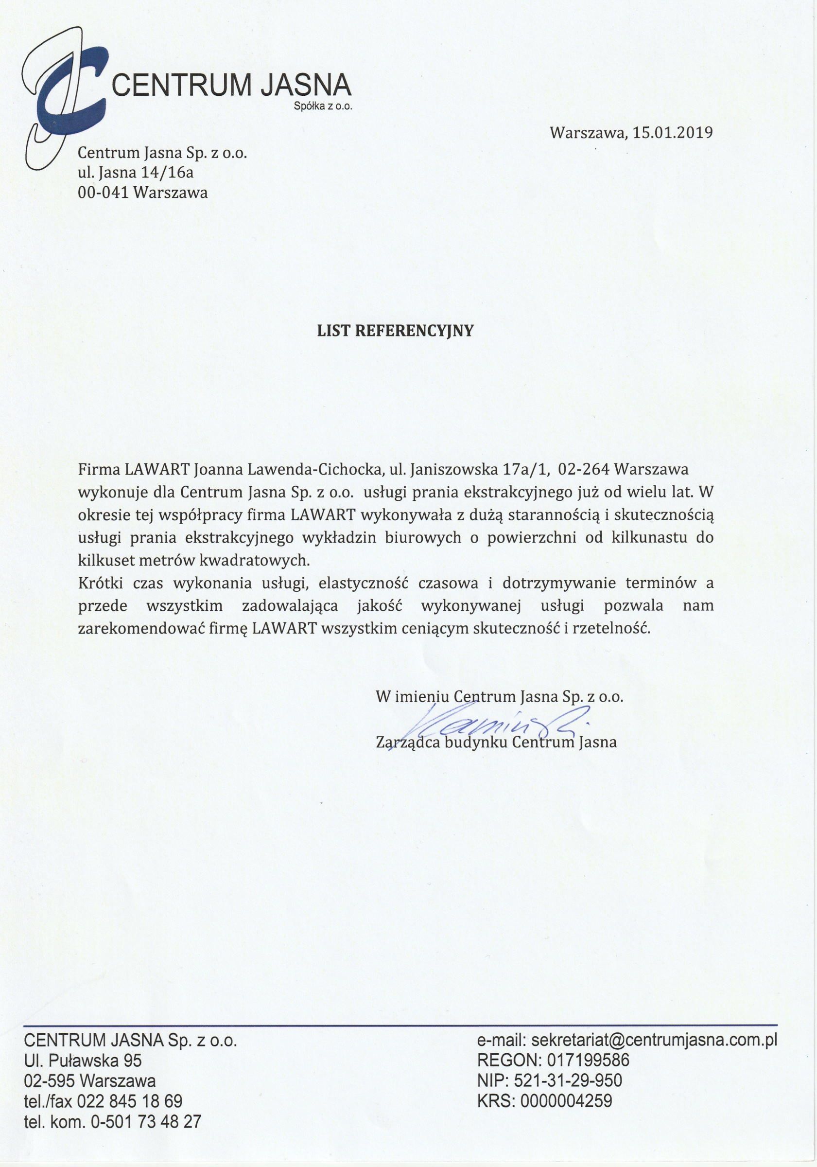 Referencje