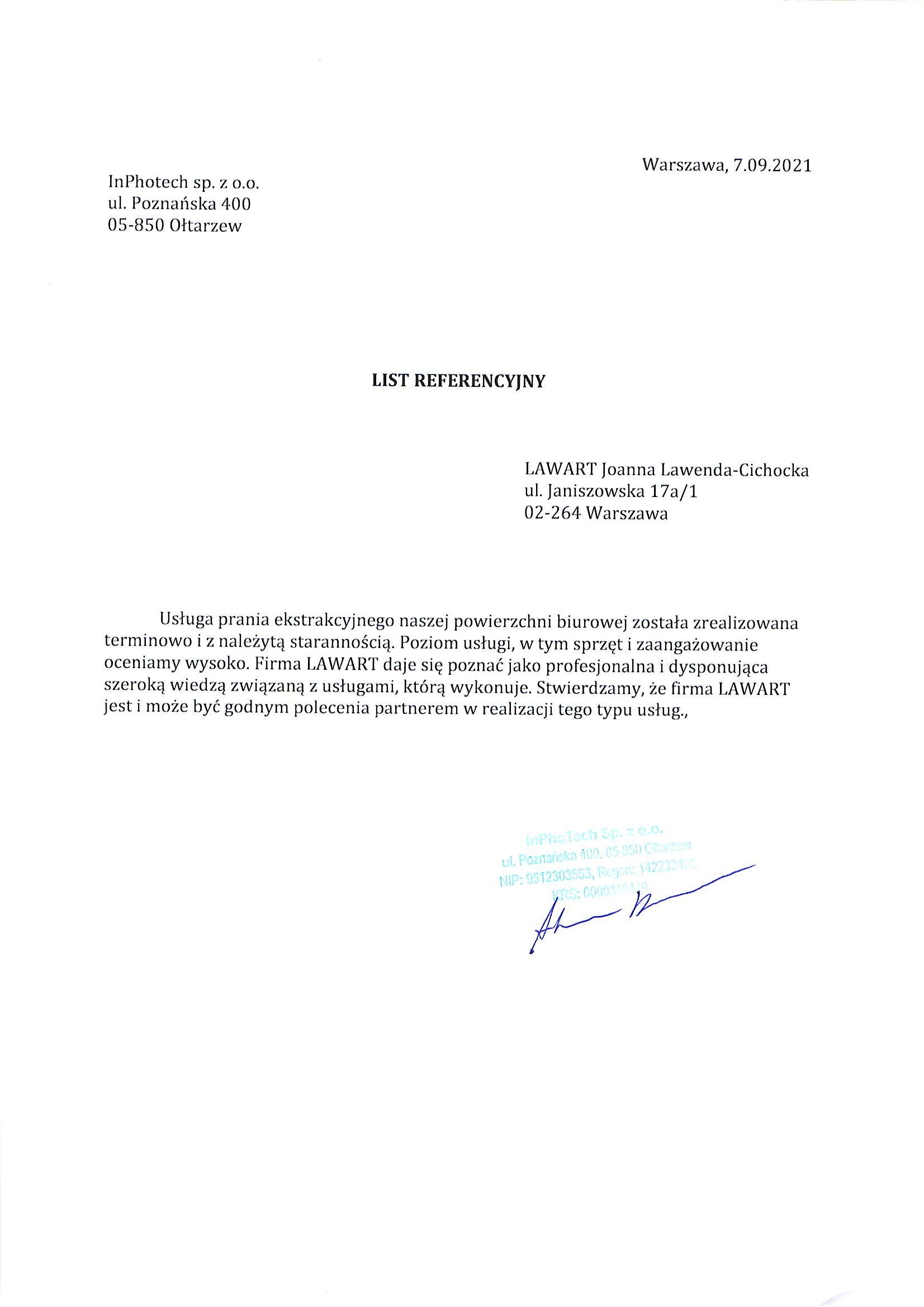 Referencje