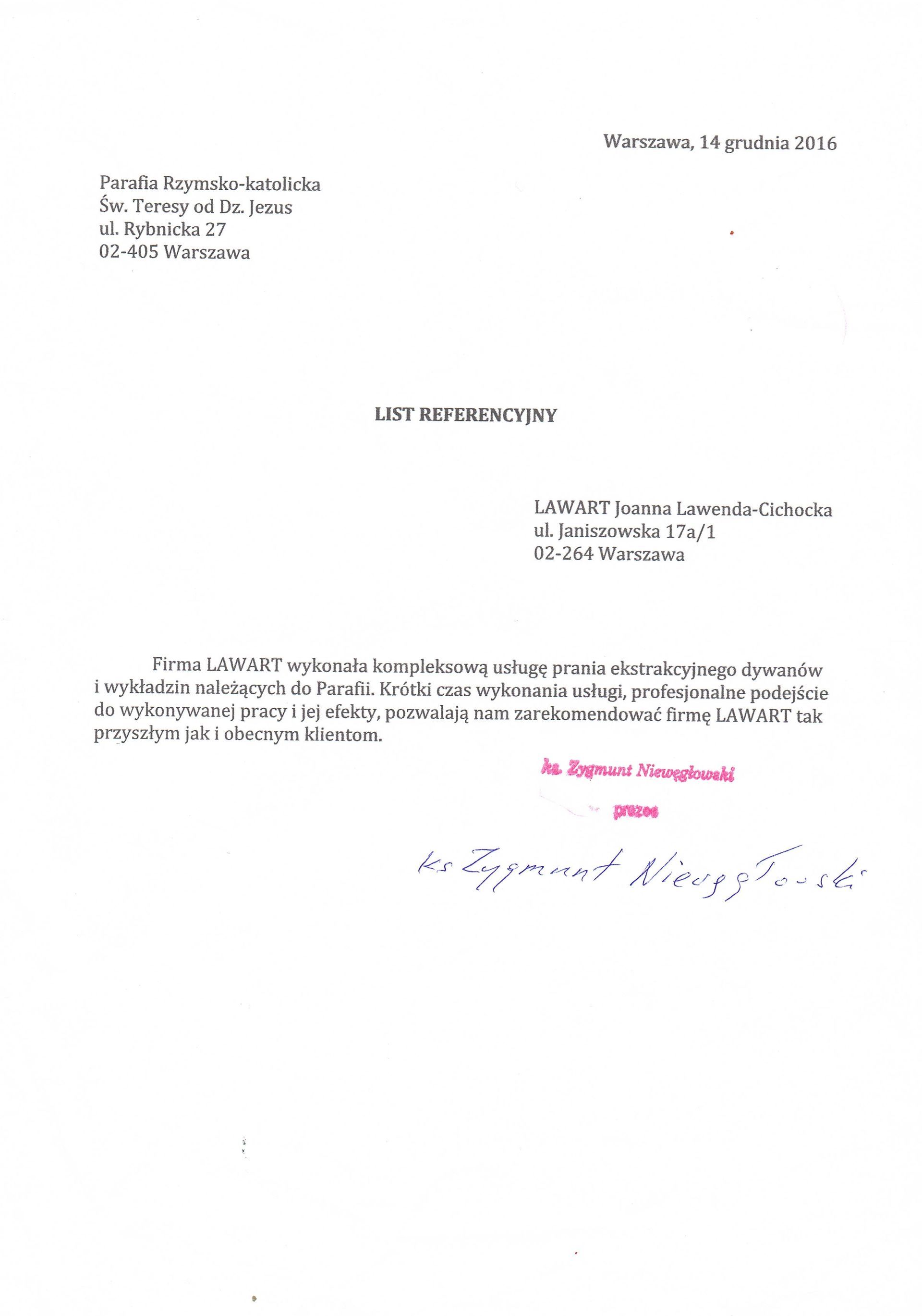 Referencje