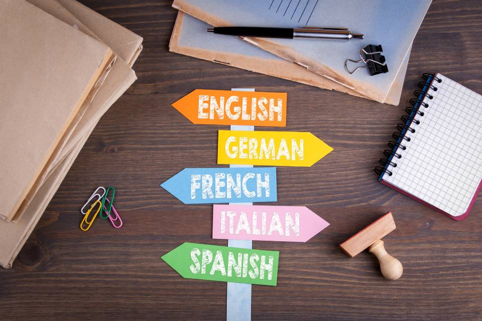 I corsi di lingue