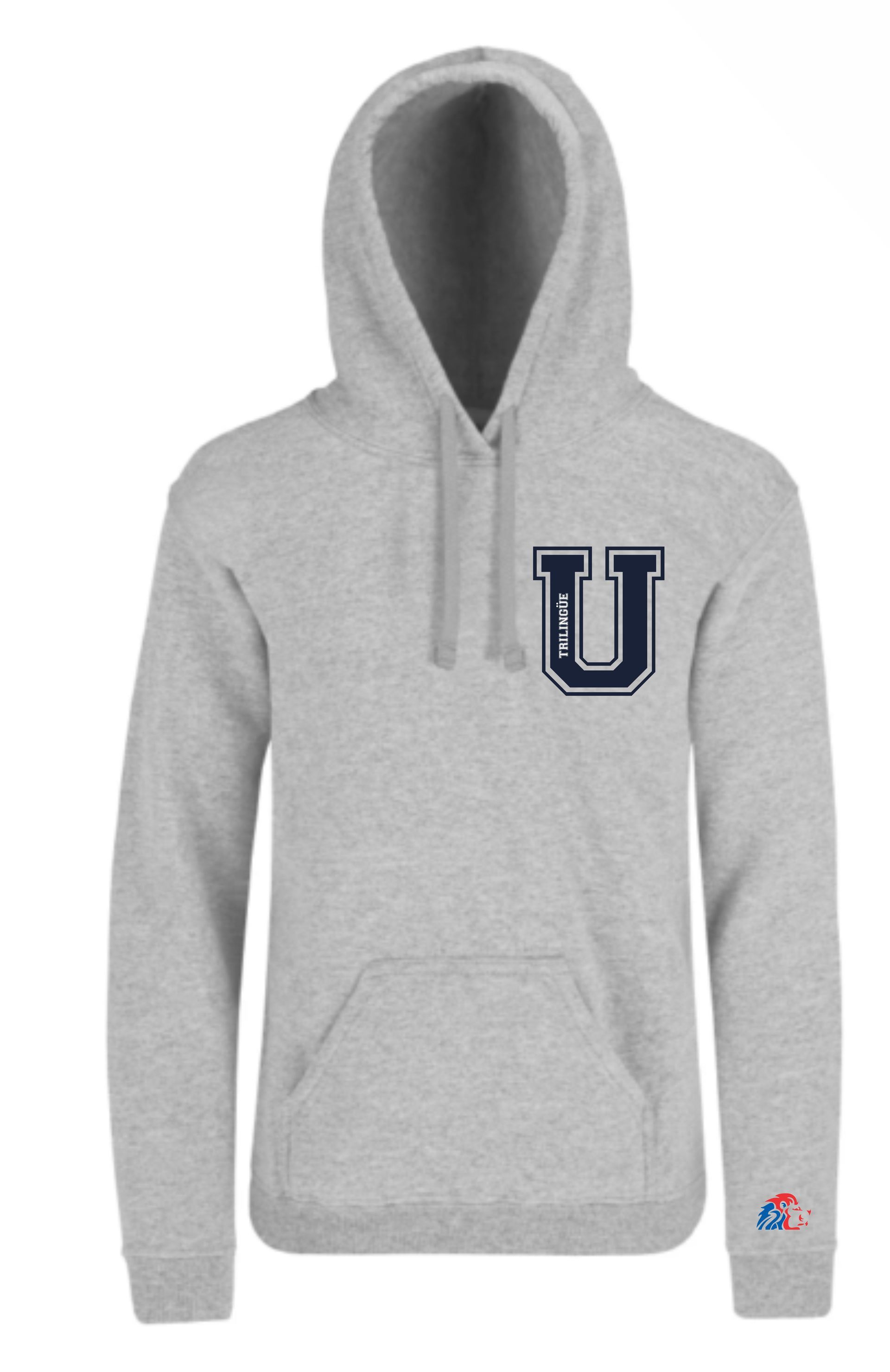 Sudadera esencial CUT gris, unisex