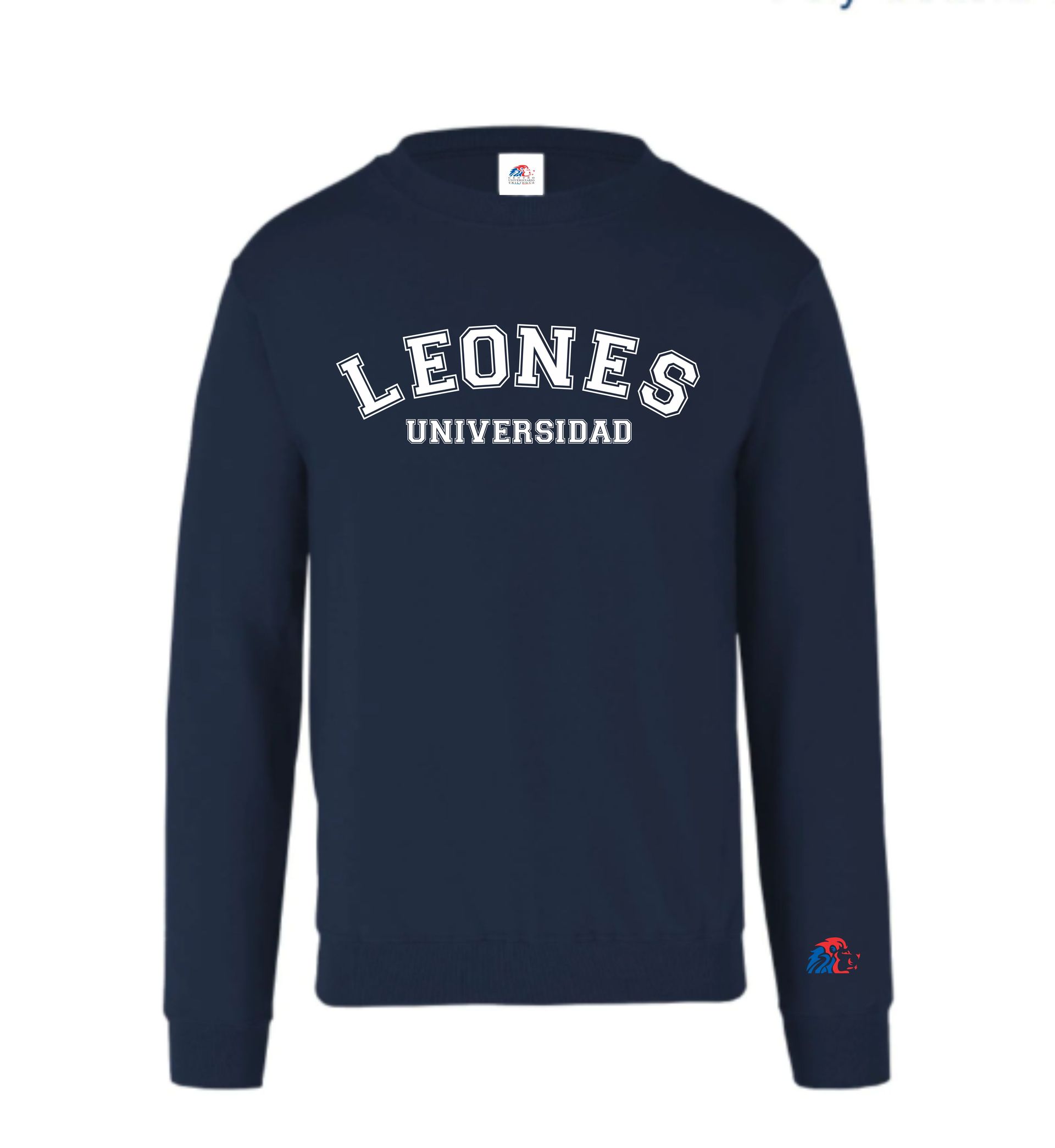 Suéter alternativo azul marino, unisex