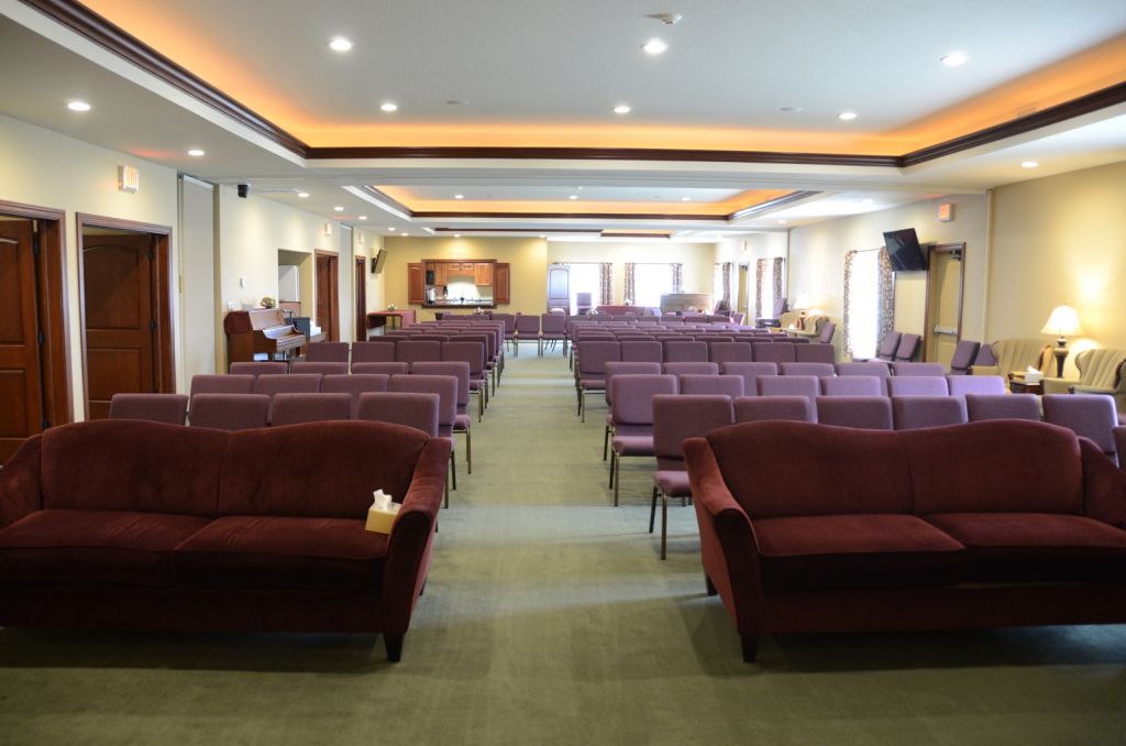 McGuire & Davies Funeral Home and Crematory Viewing Room