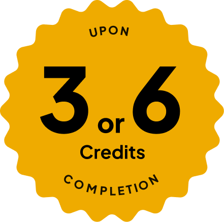 Badge: 4 Credits Upon Completion