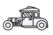 Vintage Car — Supersonic Couriers In Moranbah, QLD
