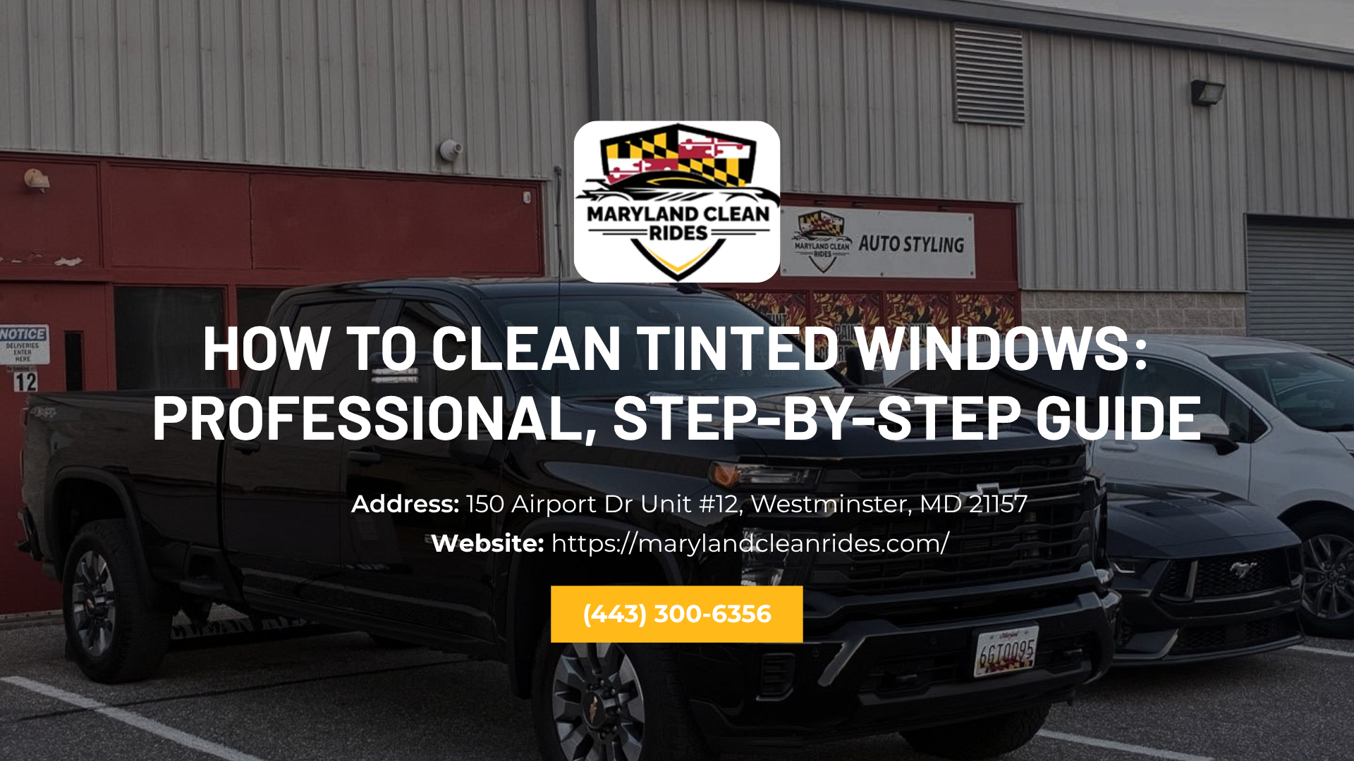 How To Clean Tinted Windows