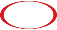 Red oval outline on a white background.