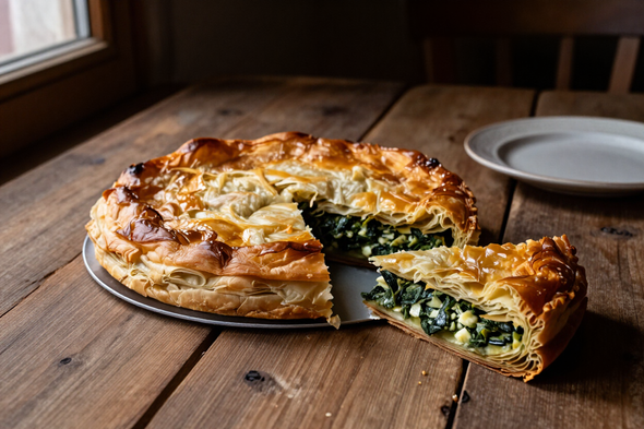 Traditional byrek