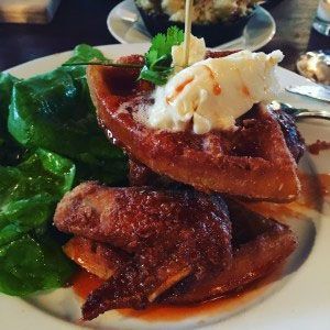 A plate of food