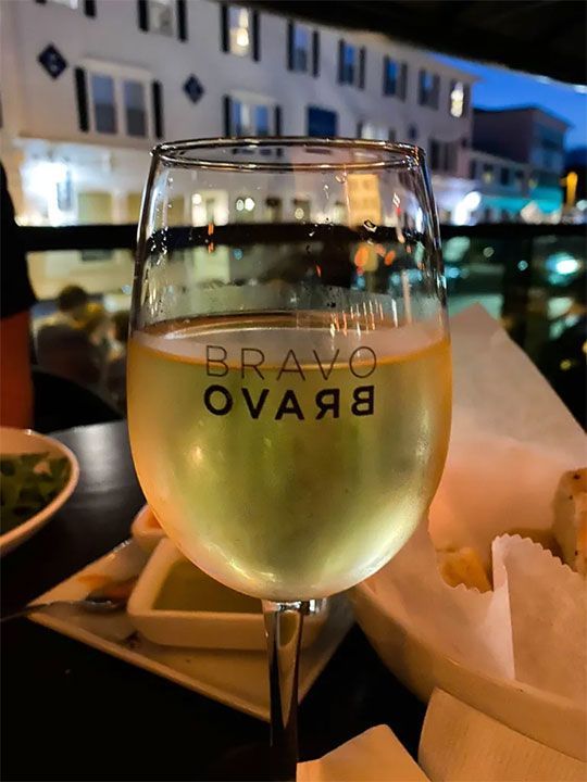 glass of drink