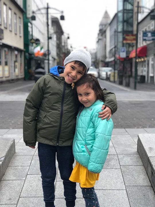 children's smiling