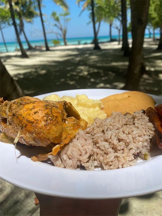 food on plate
