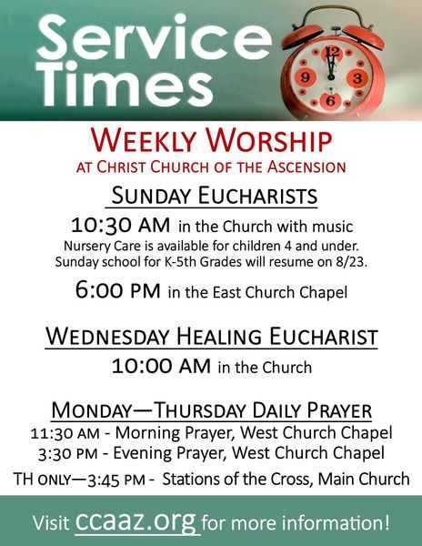 CCA worship services