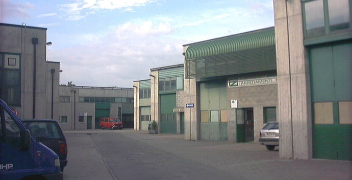 sede dell'azienda produttrice di sacchetti