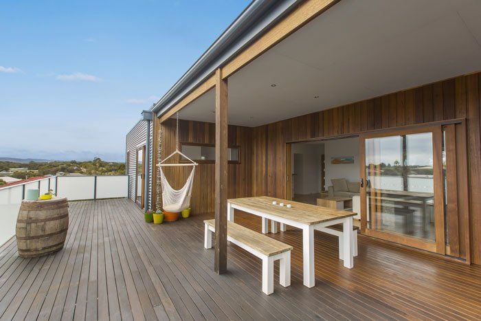 Spacious Deck — Rye, VIC — Quin Wyatt Building Designers