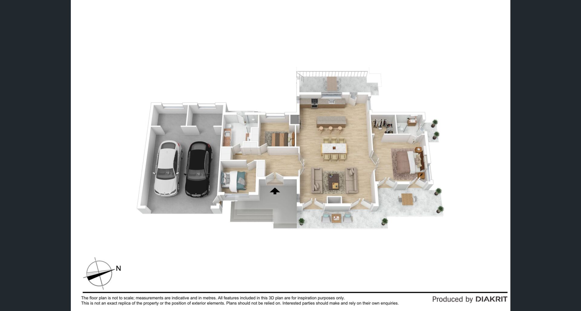 Aerial 3D Model — Rye, VIC — Quin Wyatt Building Designers