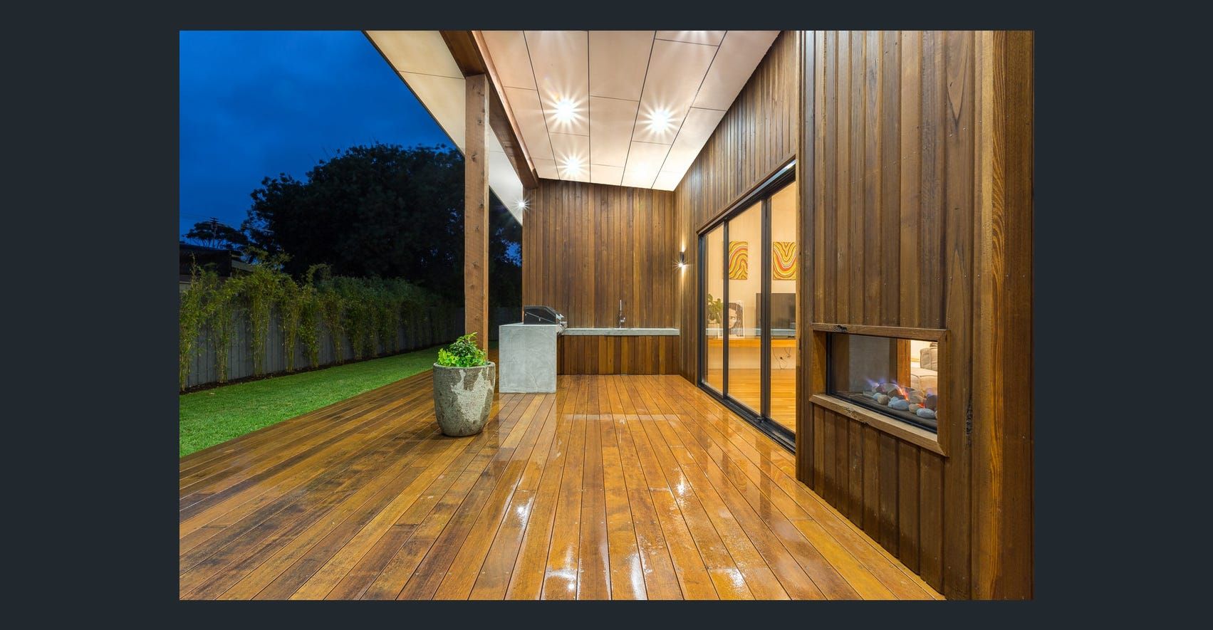 Deck Lighting — Rye, VIC — Quin Wyatt Building Designers