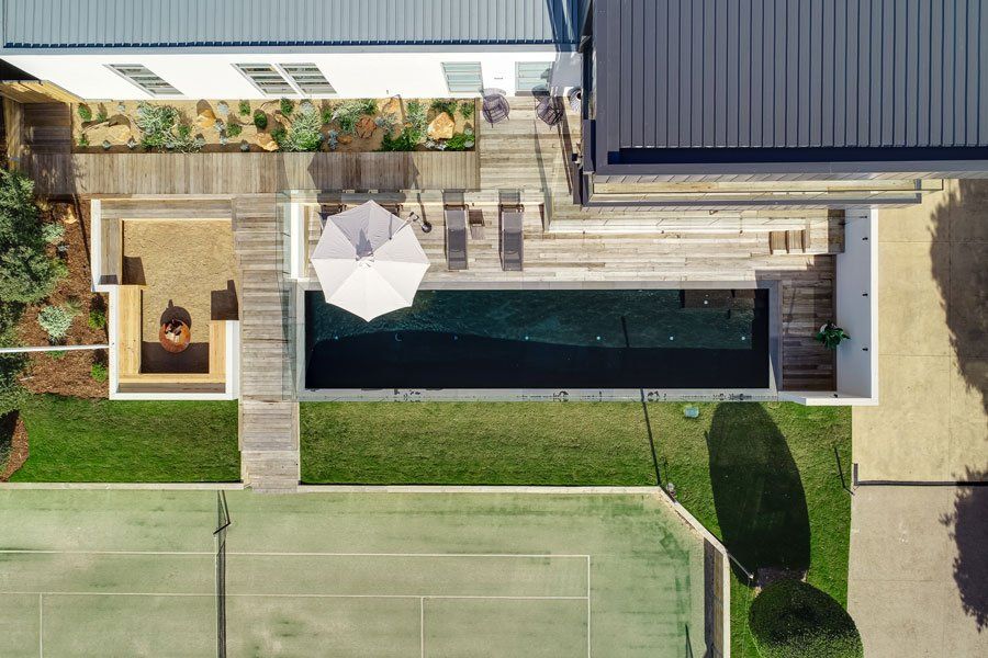 Pool Of A House — Rye, VIC — Quin Wyatt Building Designers