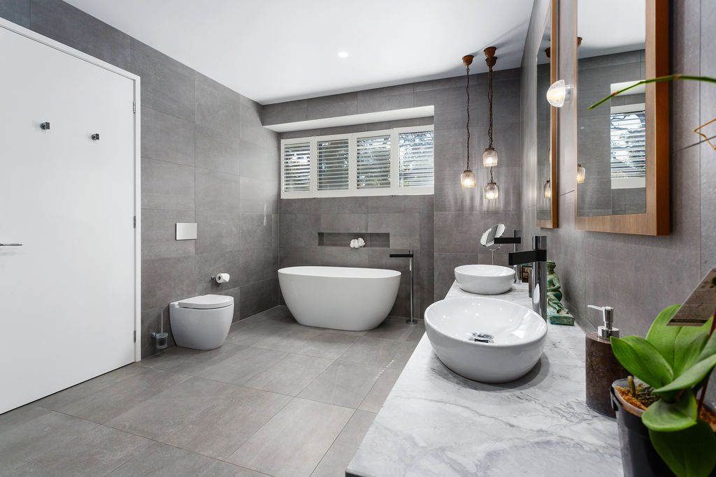 Bathtub — Rye, VIC — Quin Wyatt Building Designers