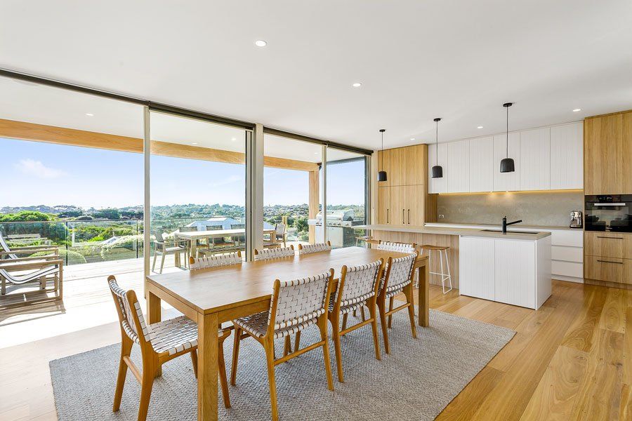 House Kitchen — Rye, VIC — Quin Wyatt Building Designers