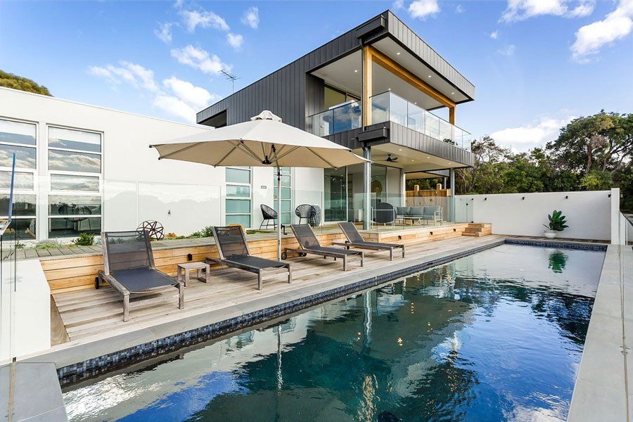 House With Pool — Rye, VIC — Quin Wyatt Building Designers