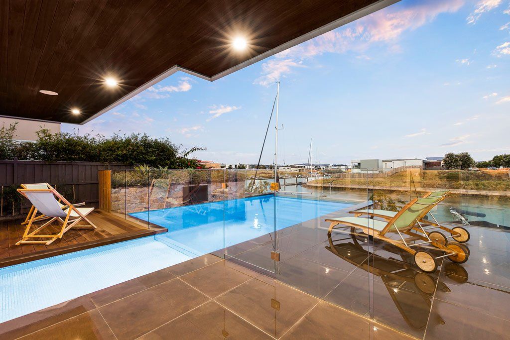 Glass Baluster And Patio — Rye, VIC — Quin Wyatt Building Designers