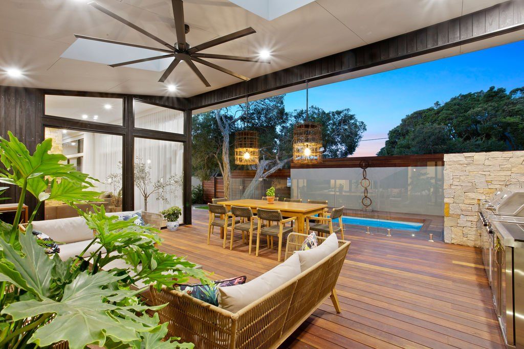 Beautiful House 2 Lighting — Rye, VIC — Quin Wyatt Building Designers