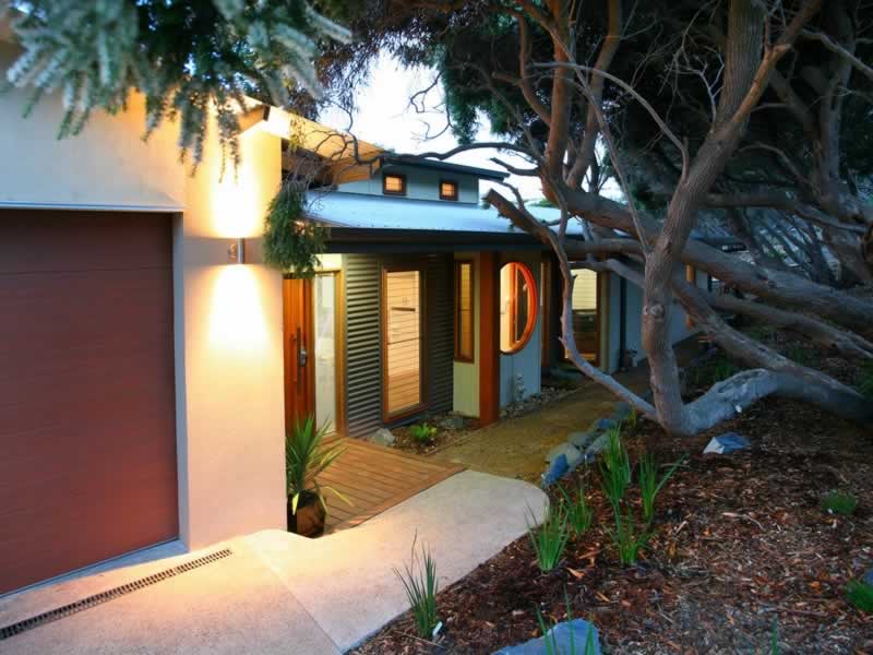 Blue Couch On Living Room — Rye, VIC — Quin Wyatt Building Designers