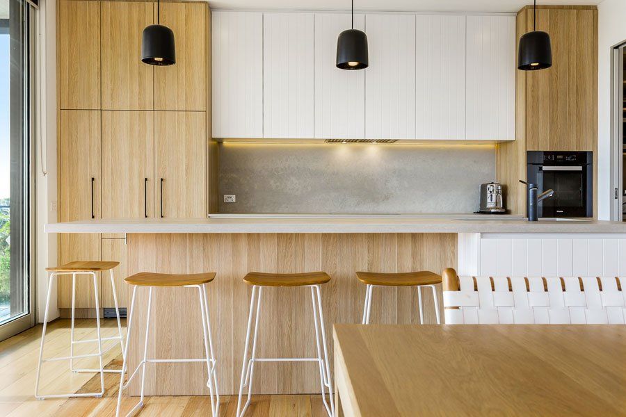 Kitchen Model — Rye, VIC — Quin Wyatt Building Designers