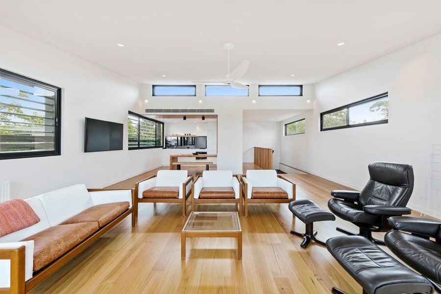 Beautiful Wooden Theme — Rye, VIC — Quin Wyatt Building Designers