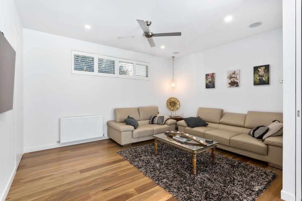 Living Room Of A House — Rye, VIC — Quin Wyatt Building Designers
