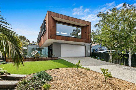 Wood House Exterior — Rye, VIC — Quin Wyatt Building Designers
