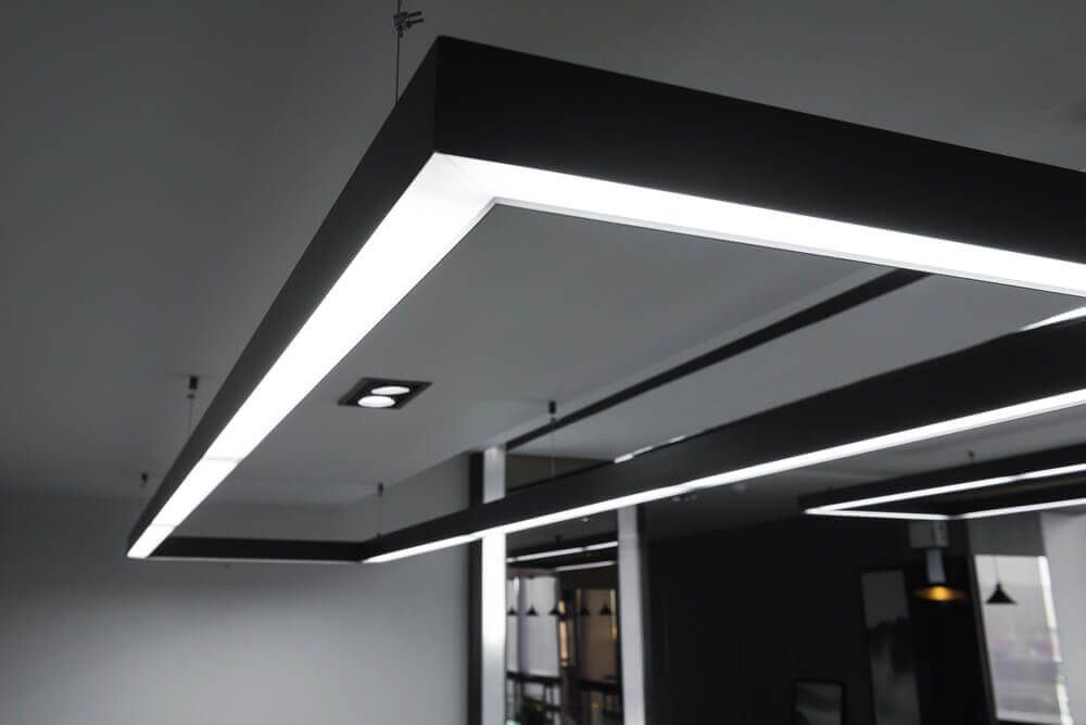 White LED Ceiling Light — Electrical Services in Armidale, NSW