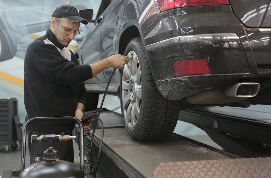 Putting Air in Tire | Madden Auto Repair