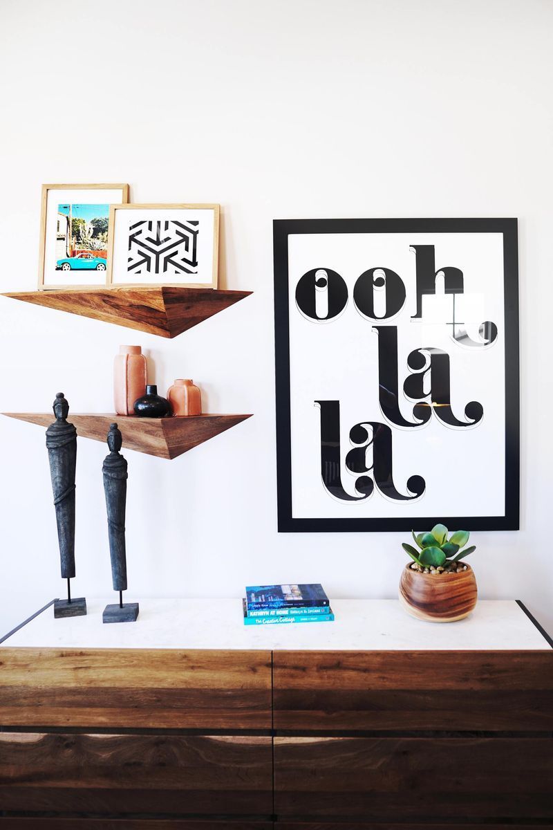 Modern Room Decor With Shelves — Hastings Specialty Furniture In Port Macquarie, NSW