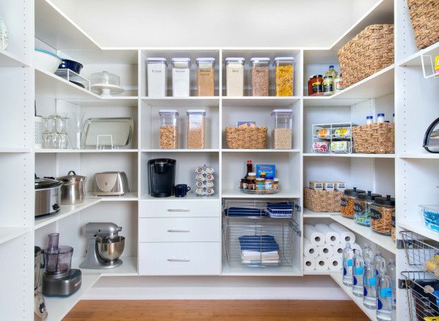 Organized pantry