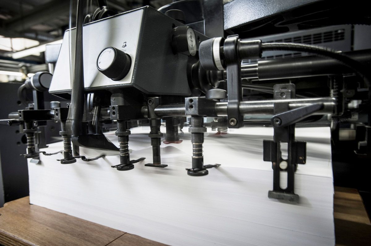 Paper Prepared in Printing Machine — El Paso, TX — One Stop Print Shop