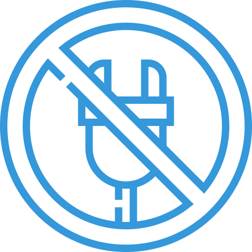 not reliant on electricity logo