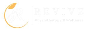 Revive Physio and Wellness White Logo Transparent bg