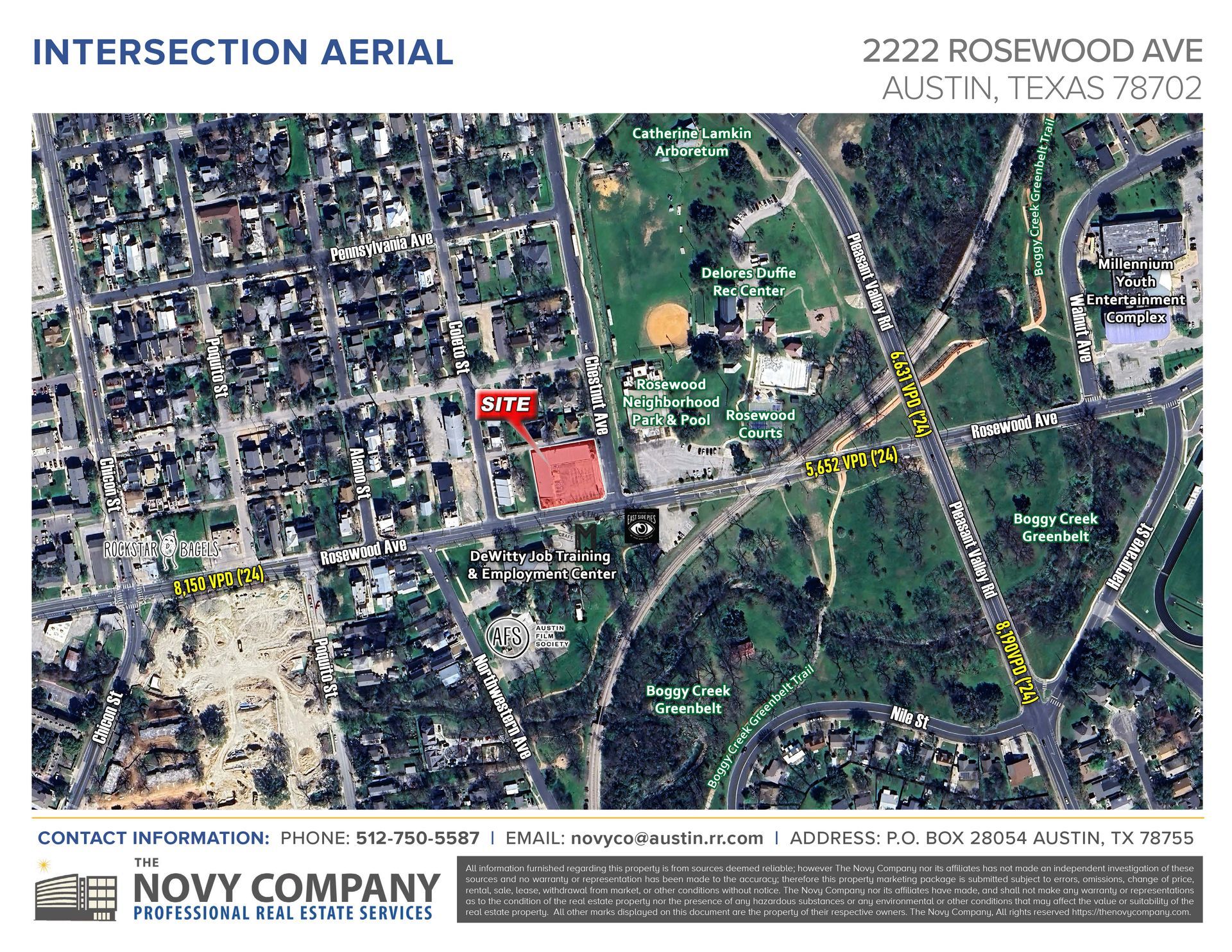 2222 Rosewood Ave Flyer Photos | Austin, TX | The Brian Novy Co.
