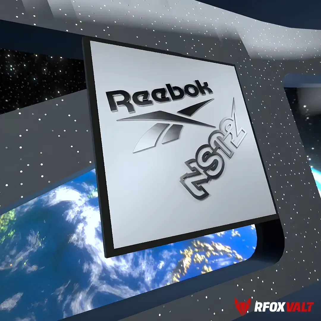 Reebok product and community event in the RFOX VALT metaverse