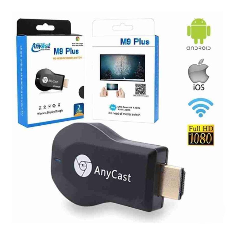 AnyCast 電視棒 M9 Plus 4K HDMI無線同屏器蘋果IPHONE 安卓手機投影電視 手機轉電視