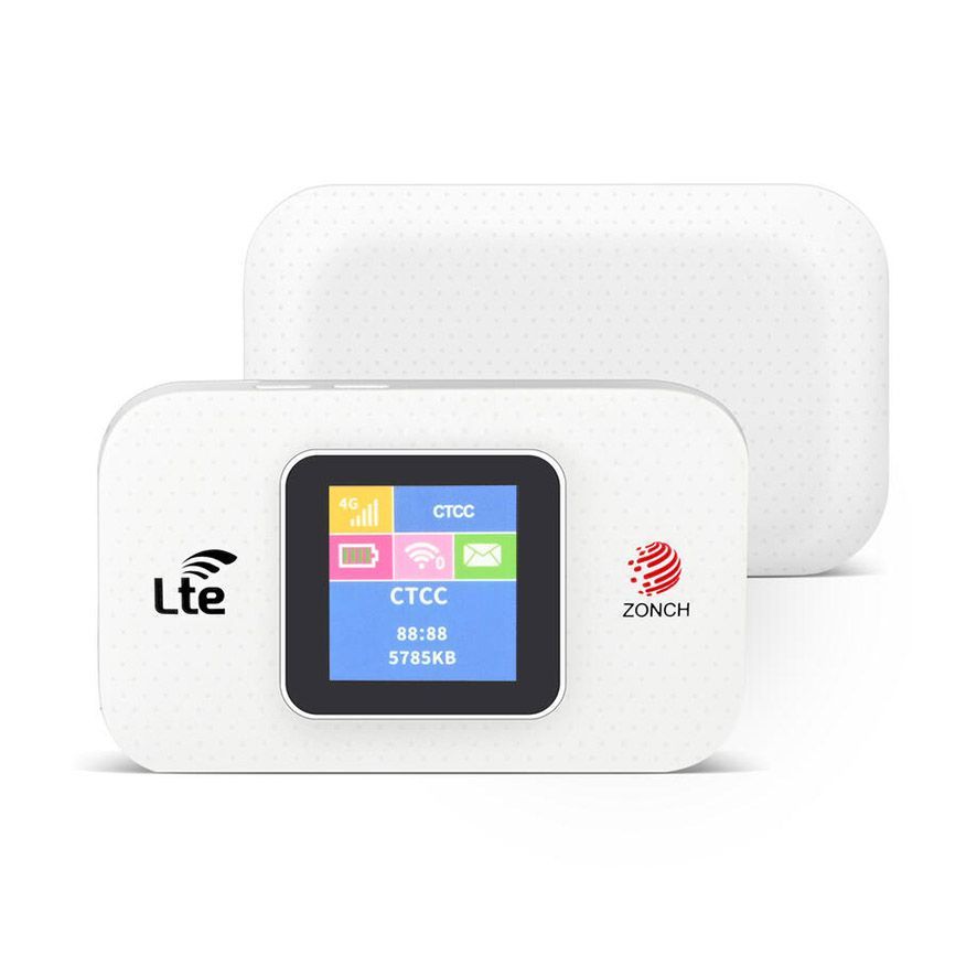 ZONCH E180 Pro顯示螢幕4G Wifi分享器無線網卡路由器