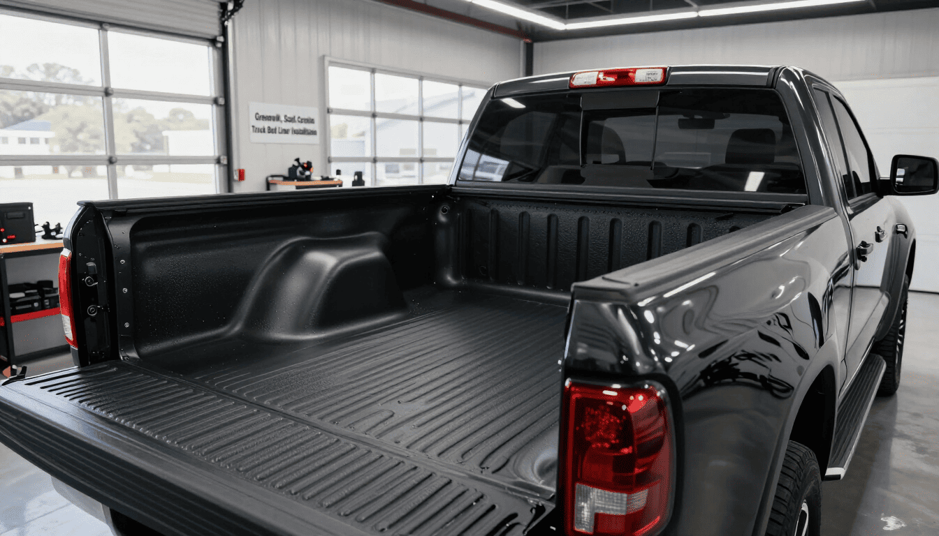 spray-in bedliner cost Greenville SC