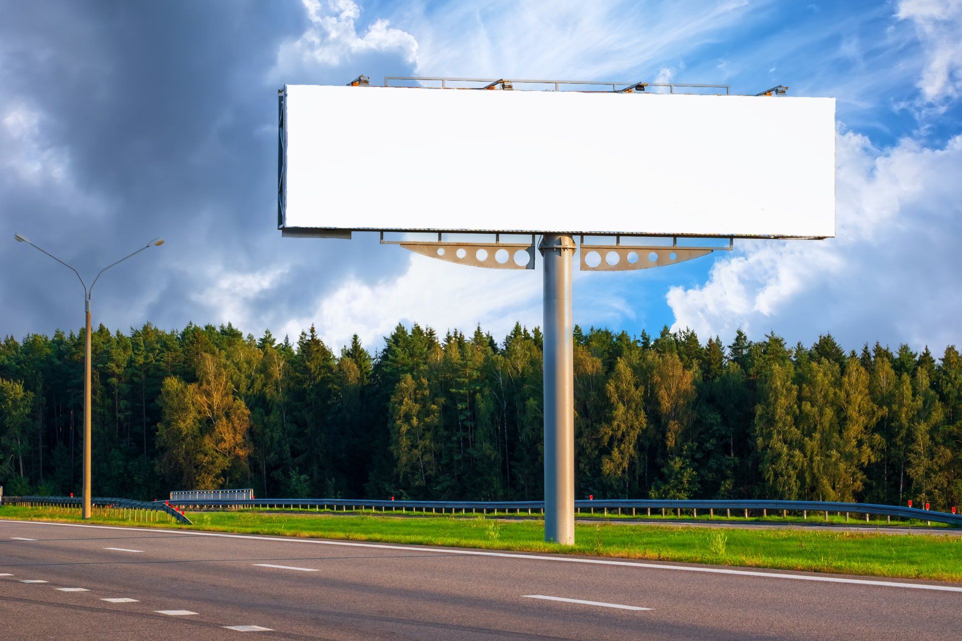 Big empty mockup Billboard