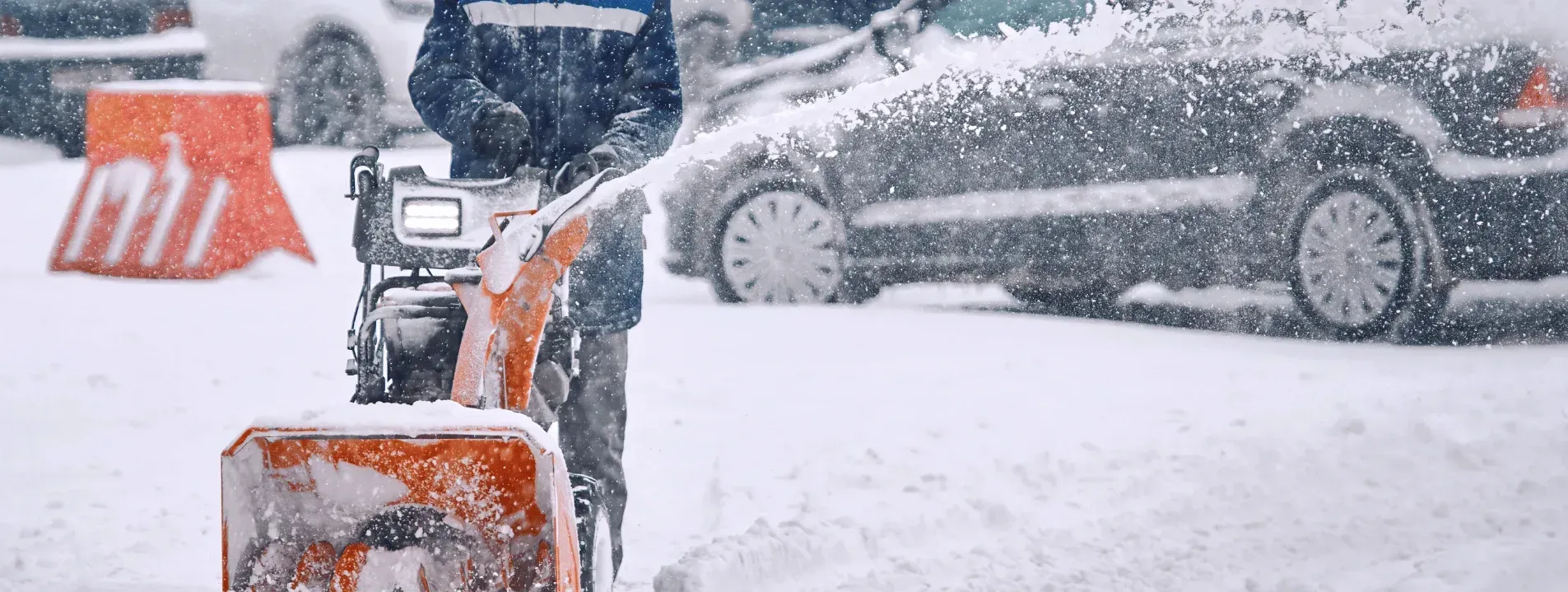 commercial snow clearing in west bloomfield mi