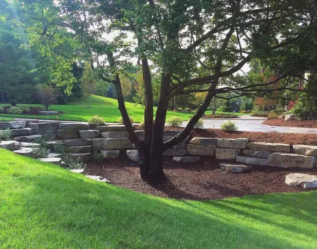 custom retaining wall west bloomfield mi