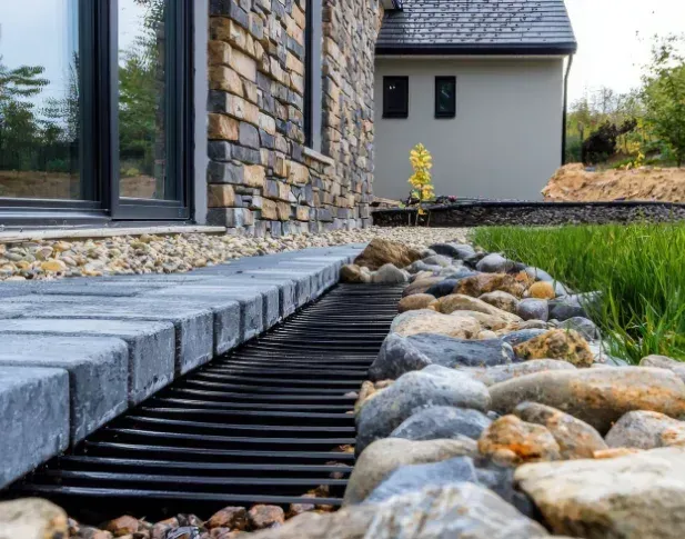 french drain installation west bloomfield mi